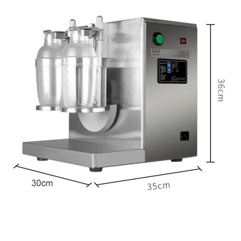 

Milk Tea Shaking Machine Commercial Stainless Steel Double-Head Pearl Milk Tea Beverage Shop Equipment Shaker Cup