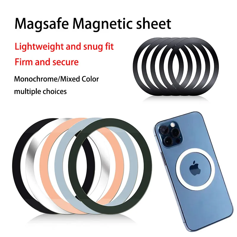 5PCS Magnetic Stickers Suitable Magnetic Disks for iphone Samsung ...