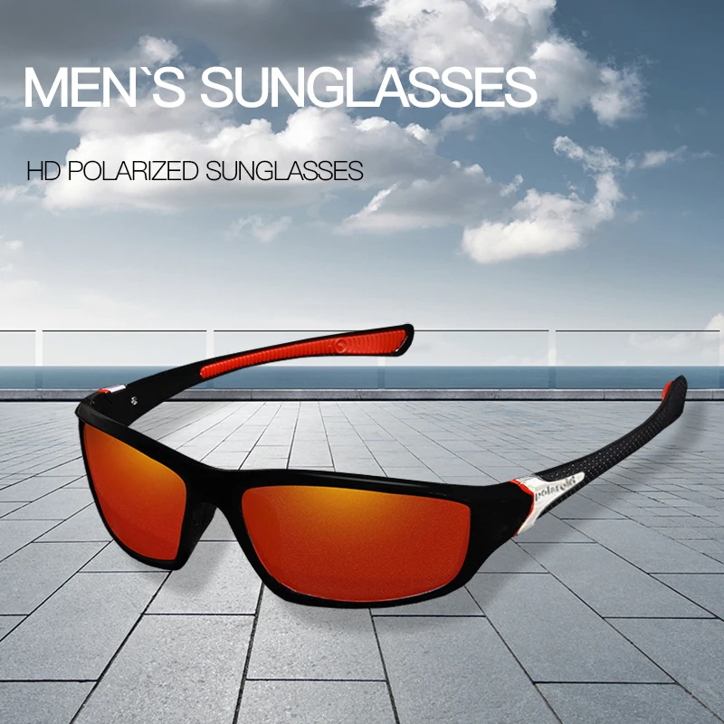 Polarized sunglasses New Polarized Sunglasses For Men Driving And Cycling Night Vision Outdoor Sports Retro Travel Classic Sunglasses Uv Protection