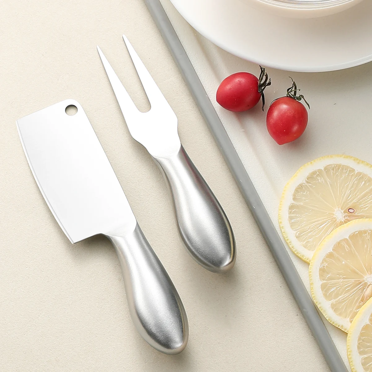 Multifunction Cheese Cutlery Baking Tools Set Stainless Steel Slicer Kitchen Gadgets Butter Knife Mini Cake Bread Knives 1