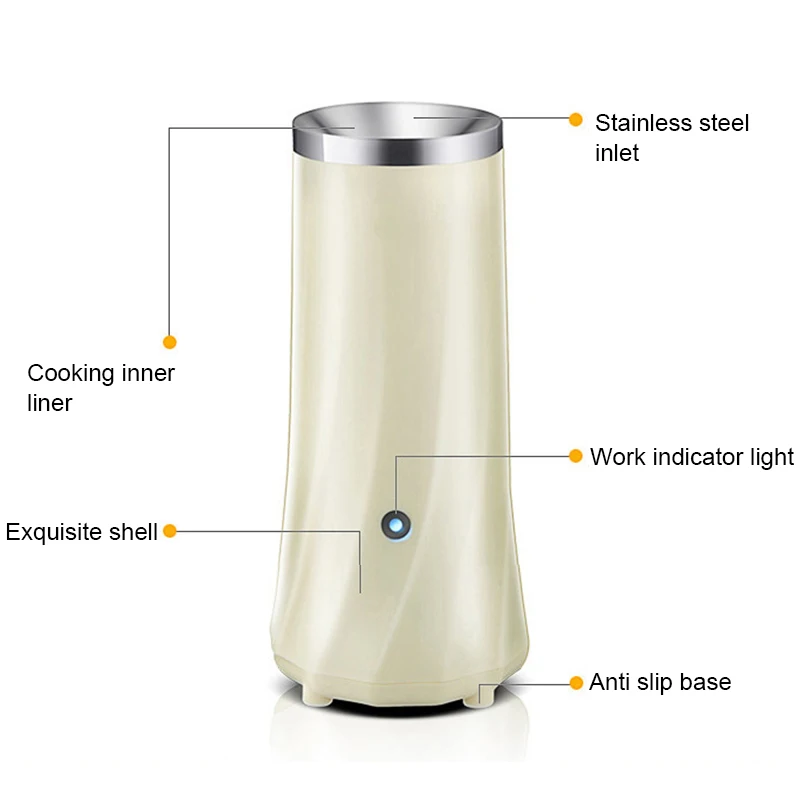 Automatic Rising Egg Roll Maker Electric Heating Eggs Boiler Cup DIY Hot Dog Omelette Master Breakfast Sausage Cooking Steamer 5