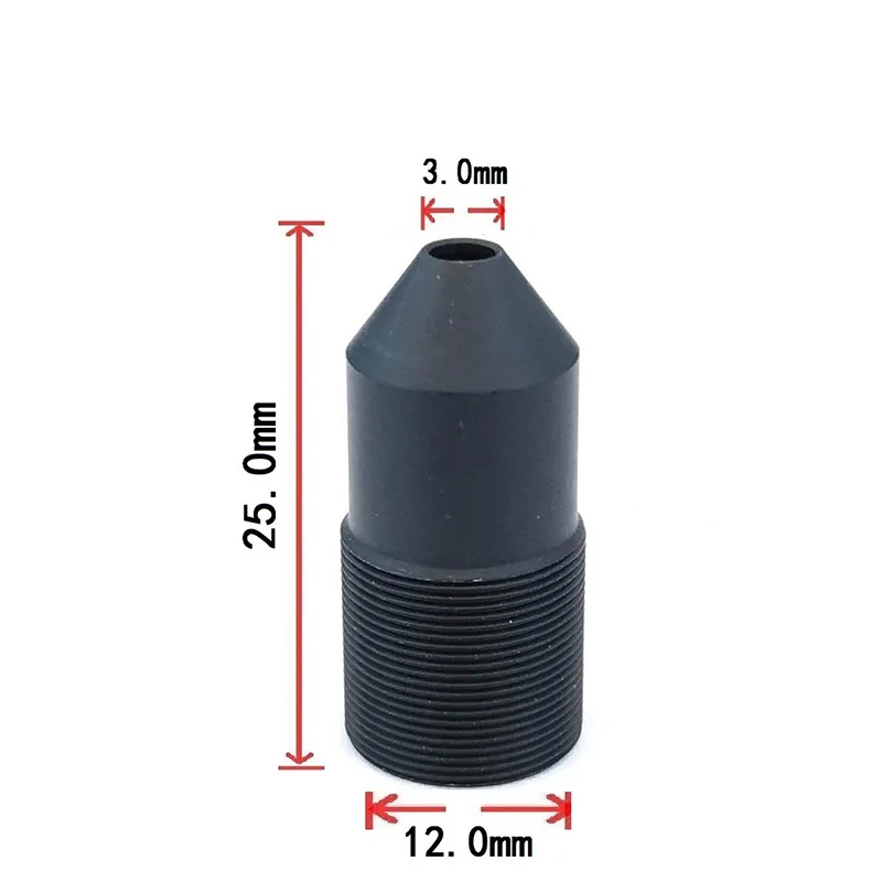 Camera Lens 3.0Megapixel Pinhole HD Mini CCTV 16mm M12 mount Image Format 1/2.7" Aperture F1.6 Fixed Iris For Security Camera