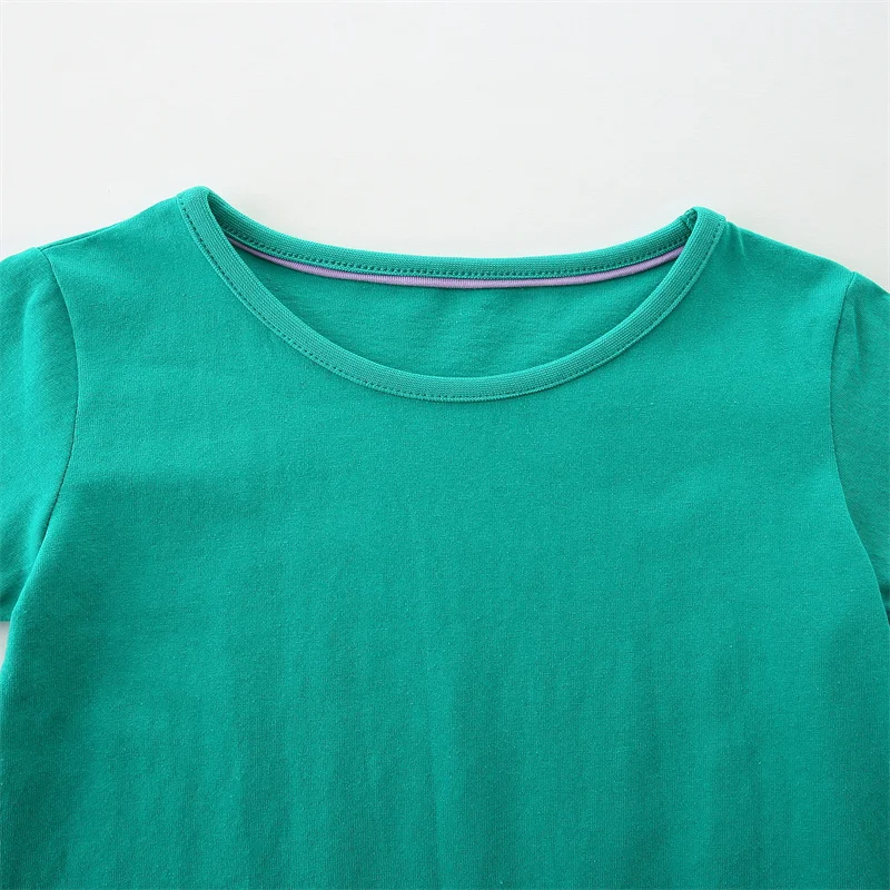 Jumping Meters 2-7T Fashion Girls Dresses Dog Summer Short Sleeve Animals Applique Fashion Cute Children Clothes