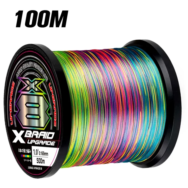 Vert-1000 m 0,34 mm 34,8 kg--Ligne De Pêche Tressée Pe 8x + X 9 Brins