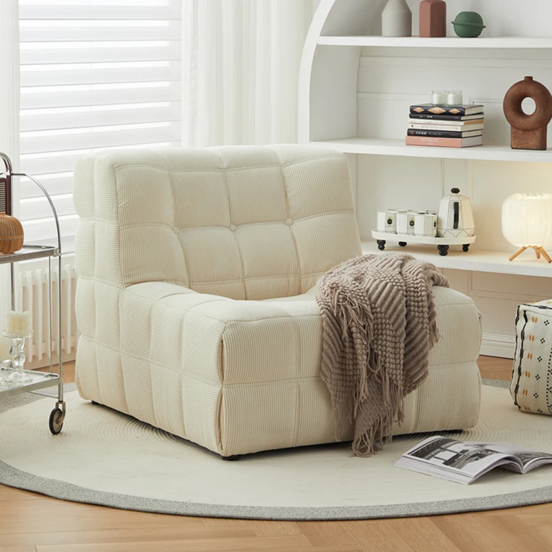 

Single Vintage Living Room Sofa Square Lazy Nordic Dormitorio Sofas Sectional Minimalista Canape Salon Furniture Living Room