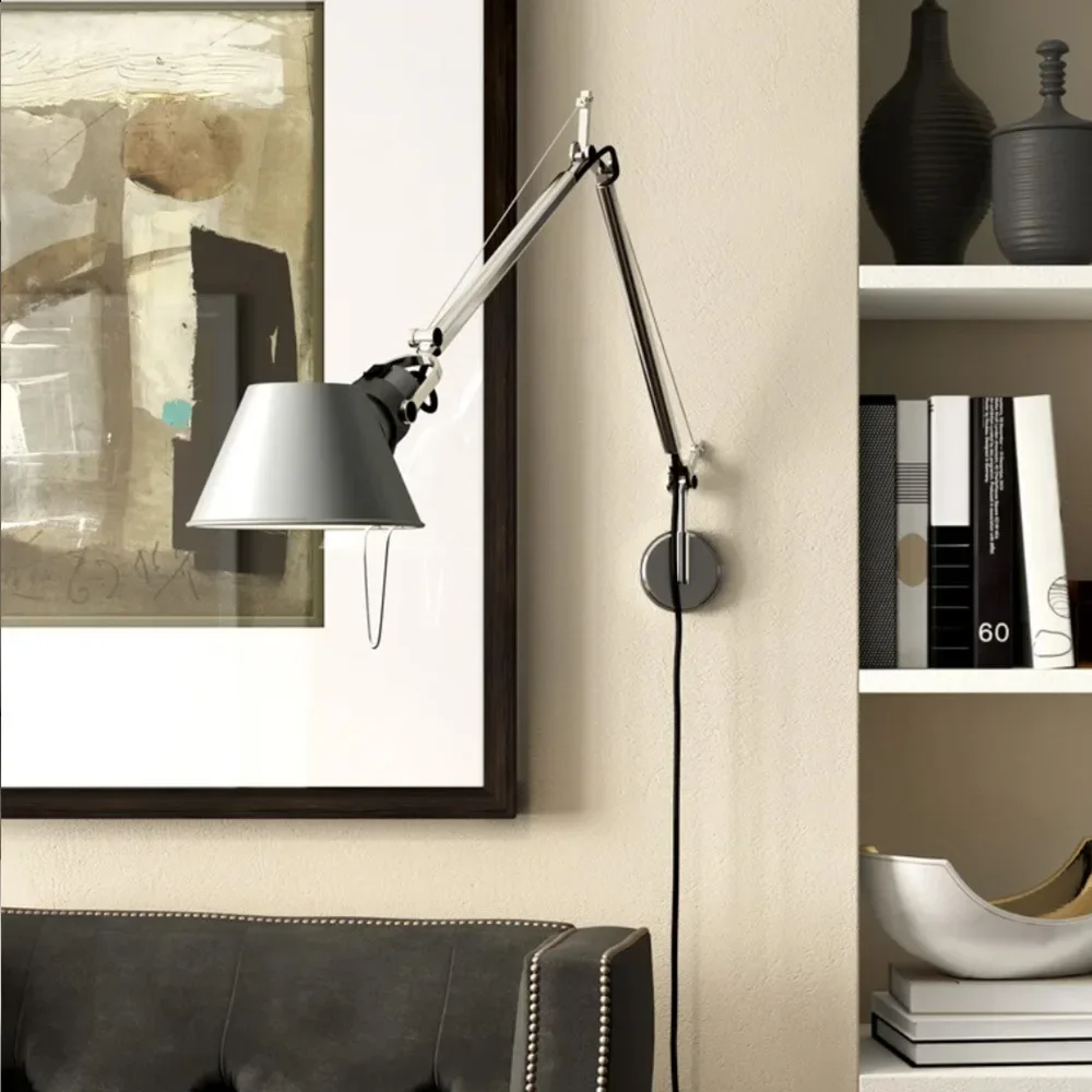Ajustável Nordic LED Floor Lamp, Luzes modernas para quarto, sala de estar, hotel, escritório