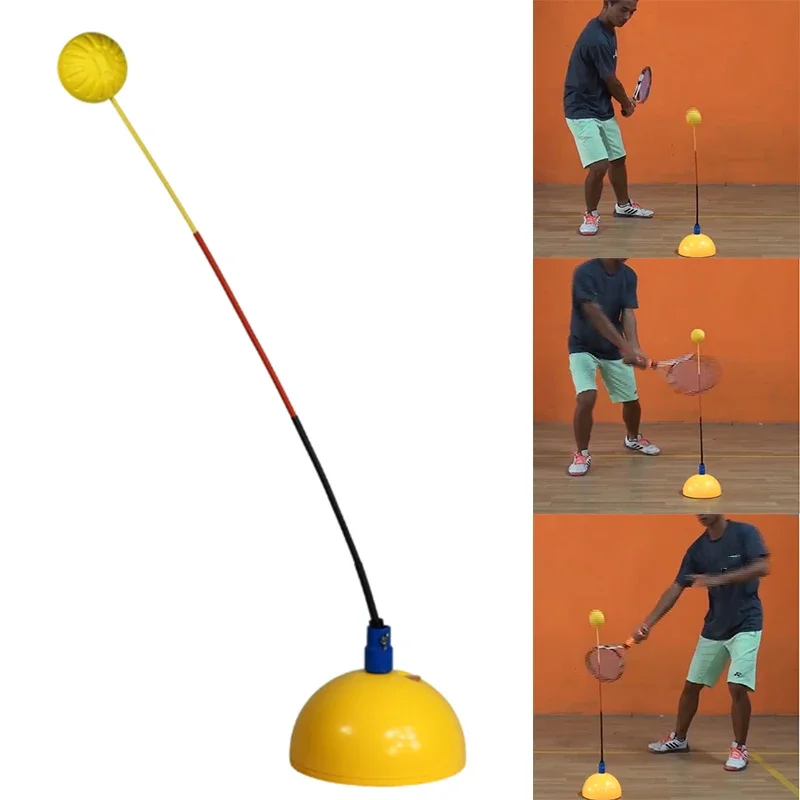Tennis Trainer Portable Rebound Practice Training Tool Professional Rebounder Swing Ball Tennis String Accessories