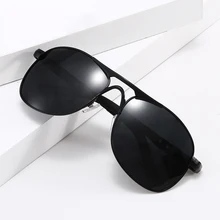Polarized Sunglasses Men Metail Frame Quality Sun Glasses Brand Design Pilot Male Glasses Fishing Driving Goggles UV400