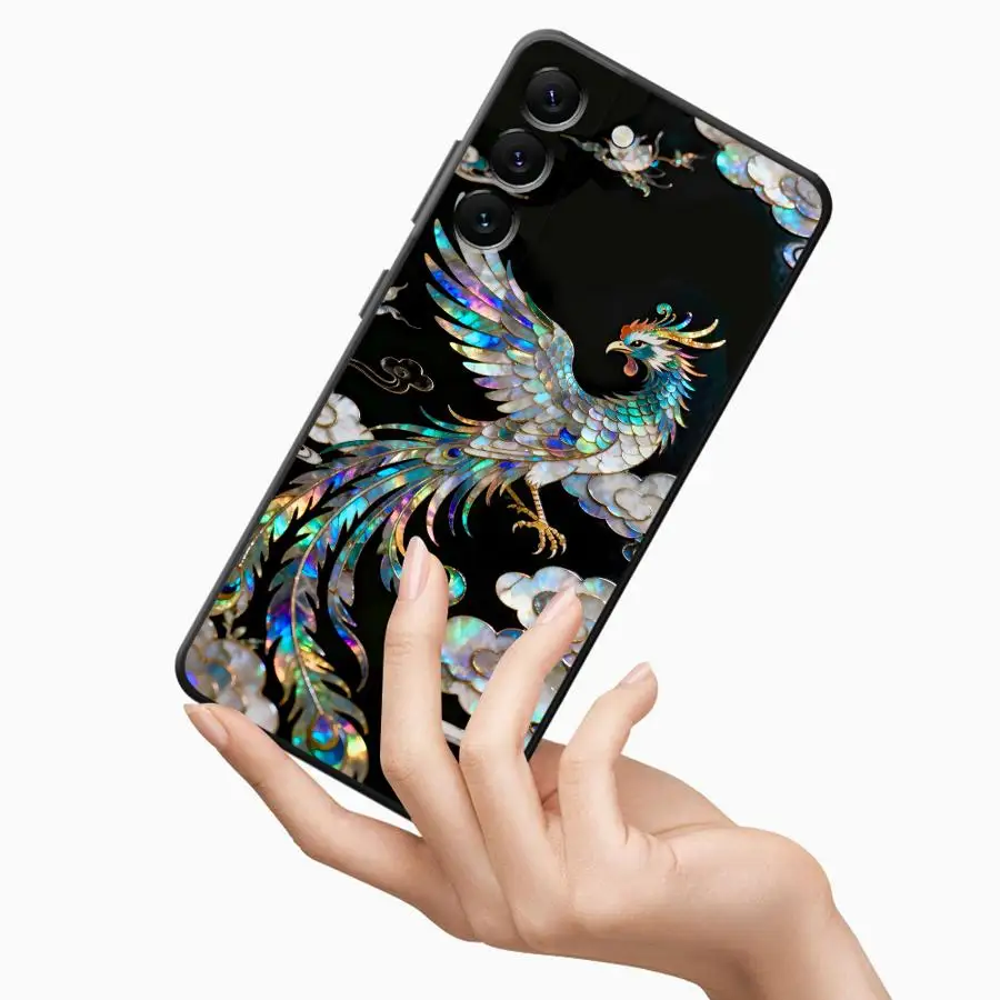 Mystic Clouds Dragon Tiger Phone Cover Case