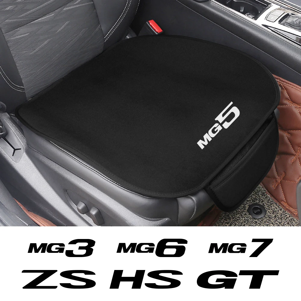 자동차 앞 좌석 쿠션 커버 통기성 사계절 자동 좌석 보호대 패드 액세서리 MG ZS HS GT HECTOR MG3 MG5 MG6 MG7
