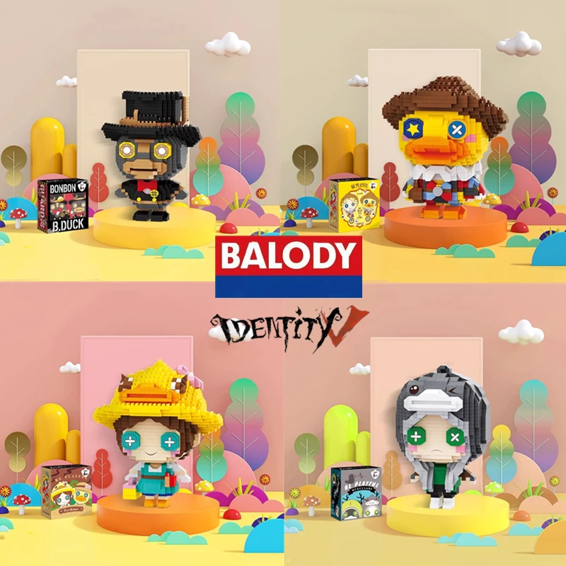 

BALODY Identity Ⅴ building blocks, game peripheral models, small particle educational assembly toys, children's birthday gifts