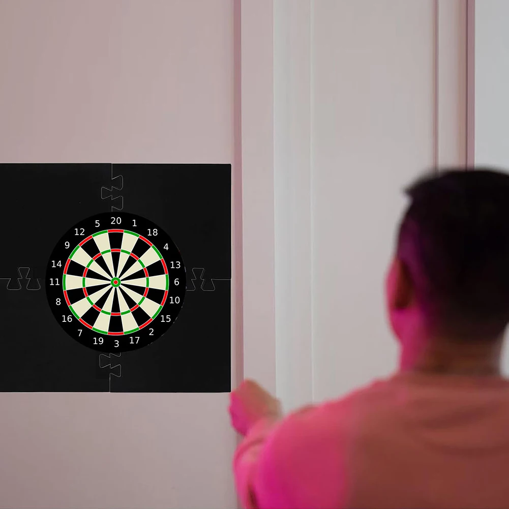 Generic Dartboard Surround Ring | Square Dartboard Backboard Surround | Universal Dartboard Surround Wall Protector Board | Spliced Protective Board