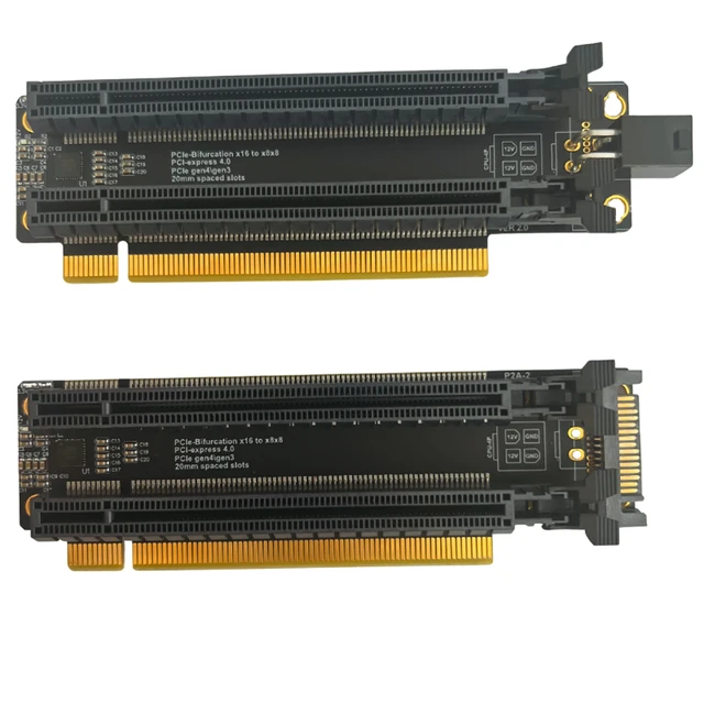 Expansion Card Pcie X16 X16 To Expansion Card PCIe-Bifurcation X16