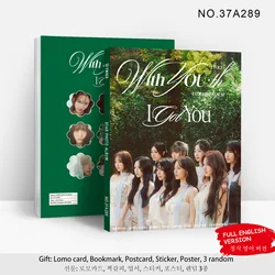 Kpop TWICE New Album 13th Mini With YOU-th HD Photo Gallery Sticker Poster Bookmark Collection Card Nayeon Momo Mina Fans Gift