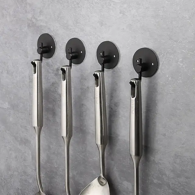 4 db Horog Hely Alumínium Erős Ruha Vákuum Szívó Csésze Nehéz Fürdőszoba Fogas Otthoni Tároló Kellékek - Image 6