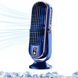 Desktop Tower Cooling Fan 5 Wind Speeds Air Cooling Tower Fans Bedroom Cooling Fan USB Rechargeable Small Fan For Bedroom