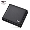 Septwolves Luxury Brand Men Wallet Original Genuine Leather Slim Bifold Card Holder Purse Wallet 1