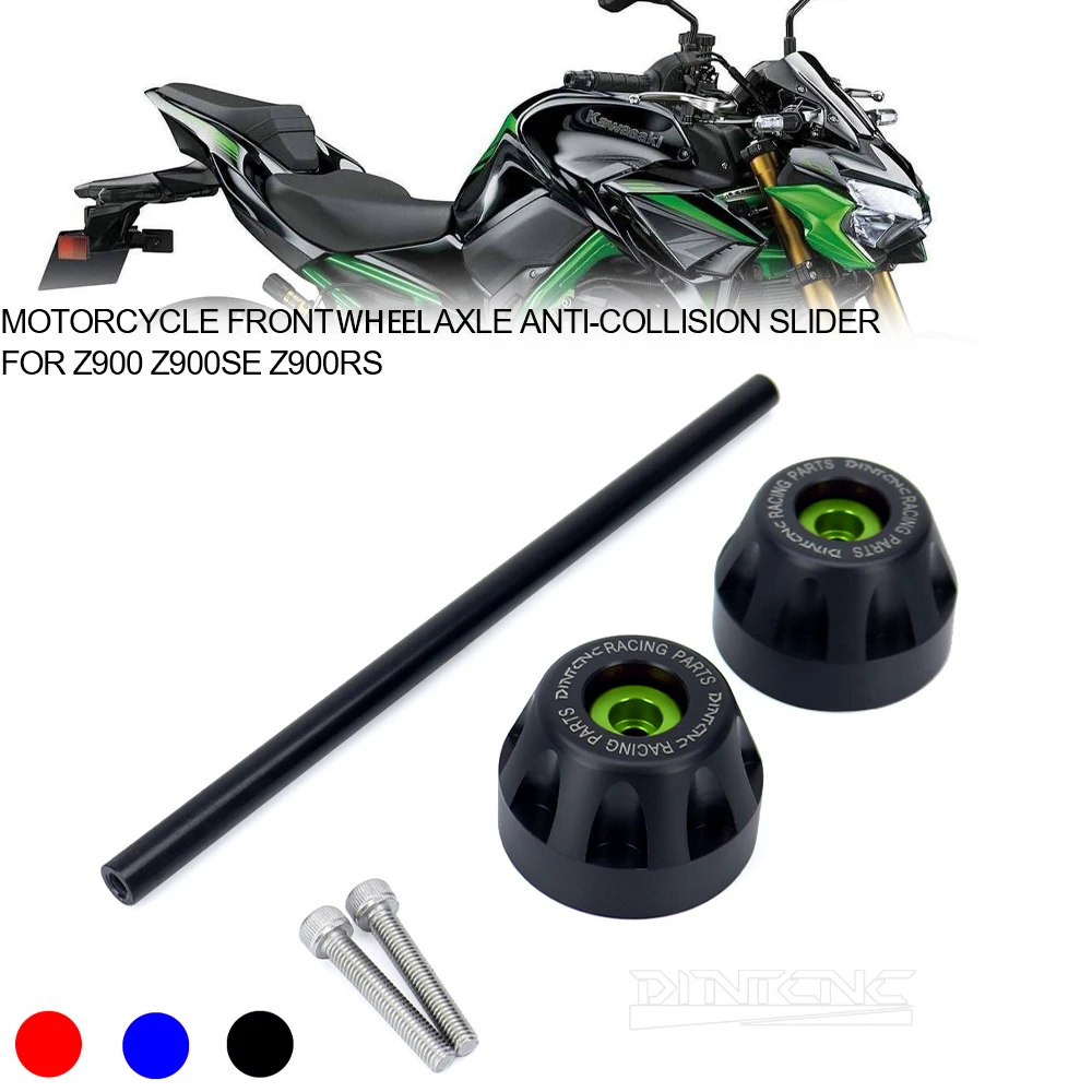 

For KAWASAKI Z900 Z900SE Z900RS 2017-2023 2022 SE RS Motorcycle Front Wheel Protect Slider Anti-Fall Axle Protector Accessories