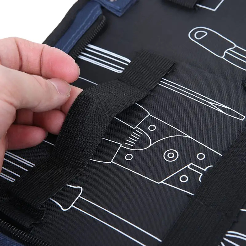 

Professional Electricians Hard Plate Tool Bag Storage for Case Multifunction