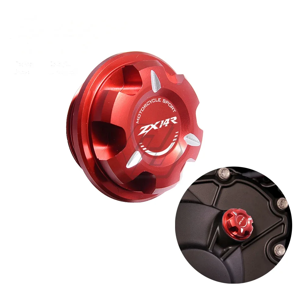 

Для Kawasaki ZX14R ZX-14R Всесезонная крышка двигателя мотоцикла, крышка винтового наполнителя болта