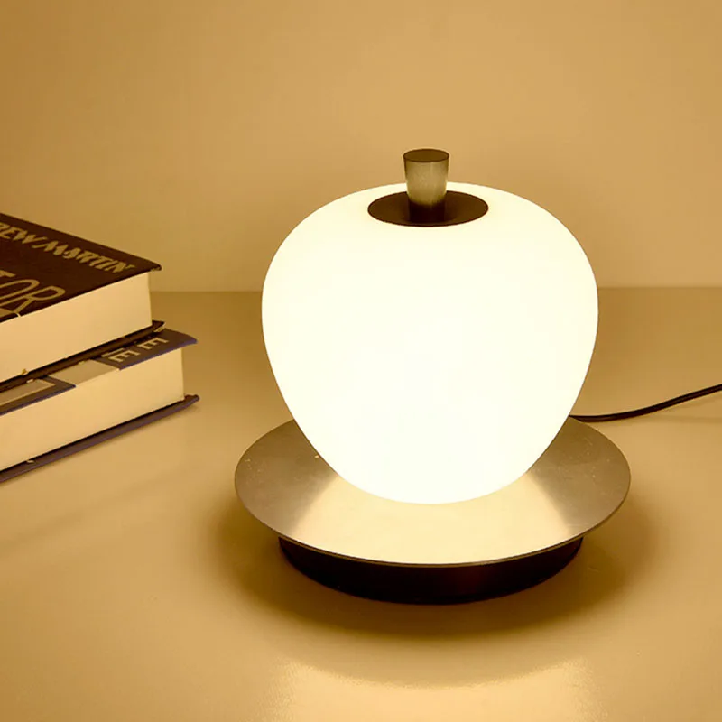 

Creative Apple shape reading table lamp Design Acrylic Eye Protection Night Light Adjustable baseus abajur home decor luminaria