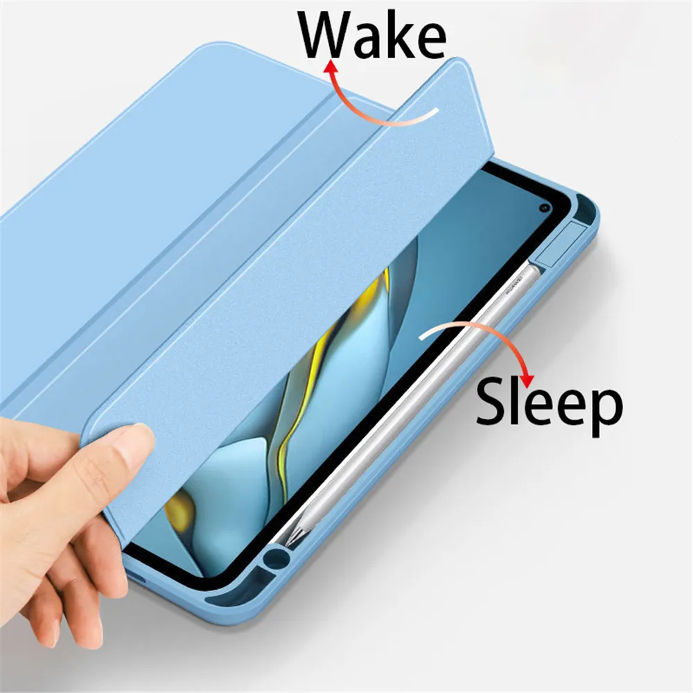 Capa Protetora de Manga com Slot para Caneta Capa Anti-flexão para Huawei Matepad Pro 11 10.8 Honra v7 10.4 2023 - Imagem 2