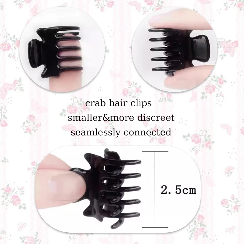 18inch Wavy Hair Ponytail Wig Synthetic Hair Extensions with Claw Clip Crab Hair Clips Ponytail Hairpiece for Women Daily Use