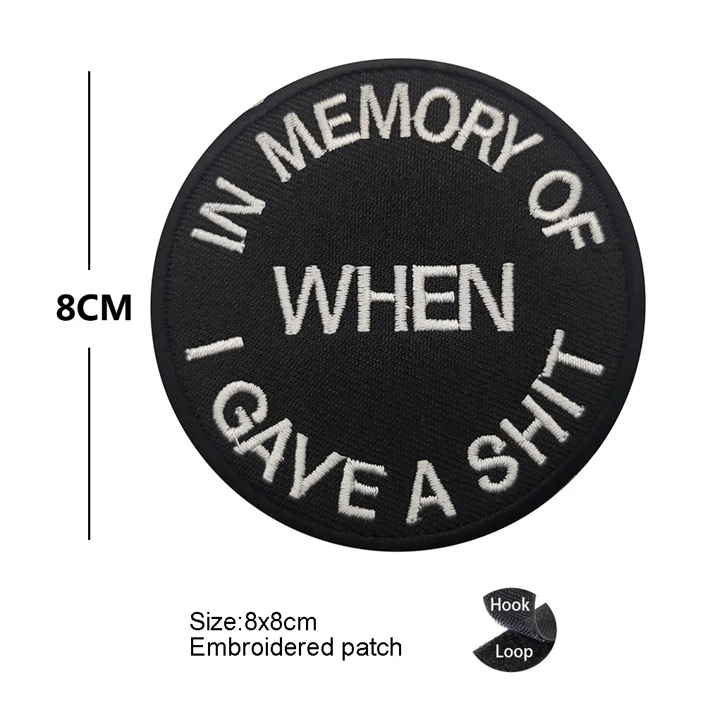 Personalized Alphabet Embroidery Patch - Fun Outdoor Bag Badge with Hook and Loop Attachment