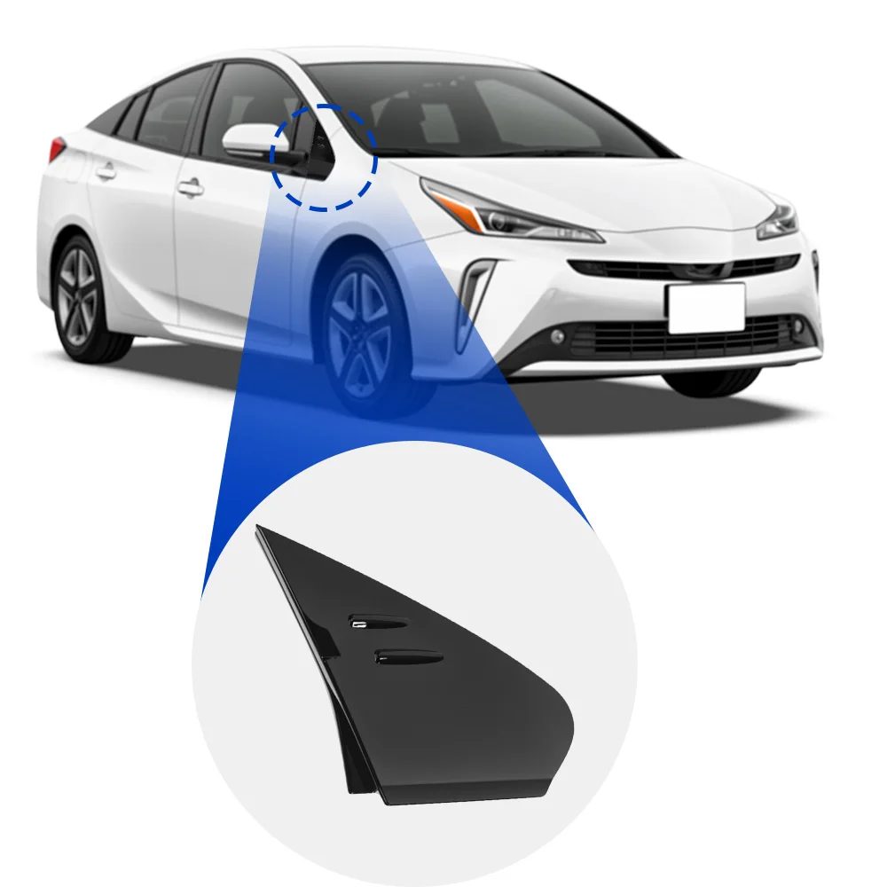 Side Mirror Fender Molding Cover Trim Left/Right Front Upper For