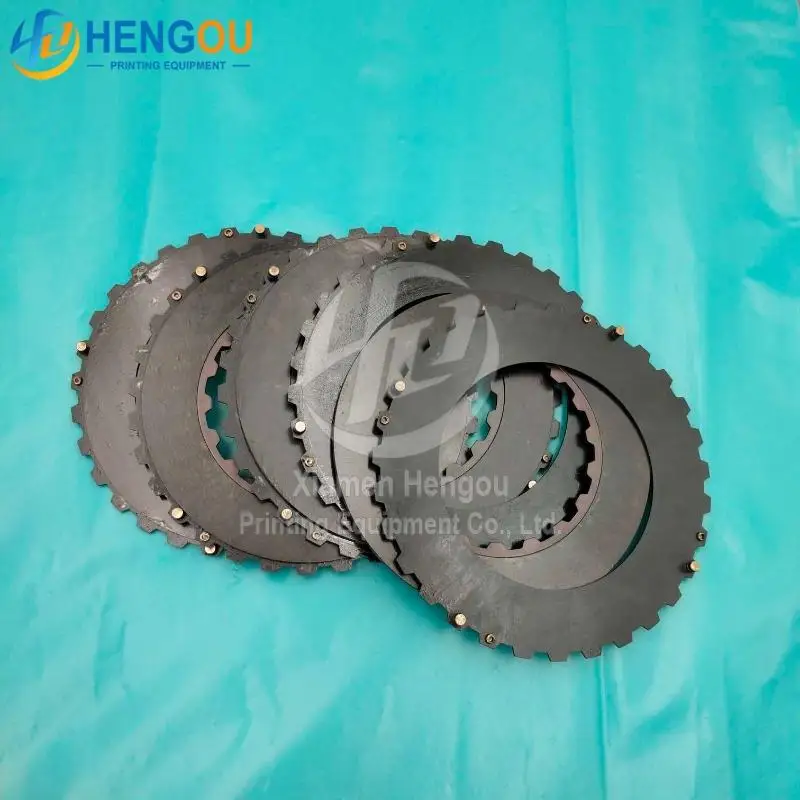 

129mm GTO52 Brake Pad Offset Printing Machine Spare Parts