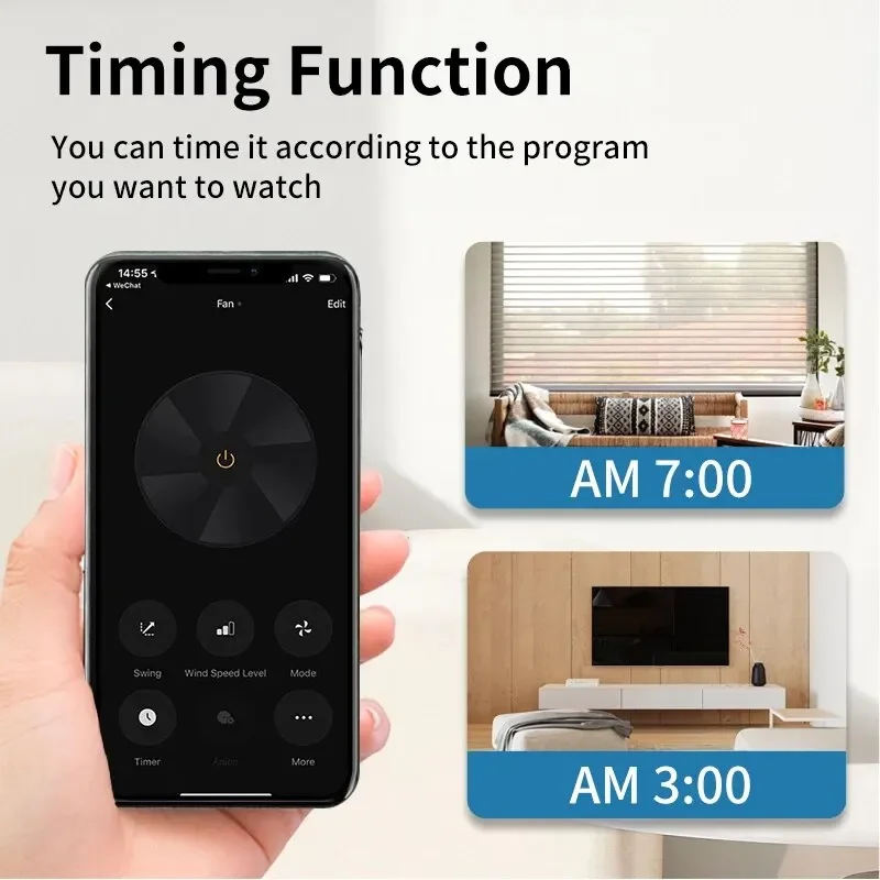 Smart infrared remote Tuya WiFi IR universal RF for home control works with Alexa Google Home