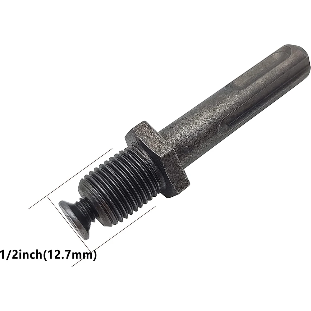 Metal Chuck Adaptor with Quick Change SDS Plus/Hex/Square Female Adapters 1/2 20UNF Thread Keyless Finger Tightening and More jimmy high quality wc series drill bits u drill c20 c25 c32 c40 drill bits 2d 3d 4d 5d metal wc insert quick u drill bit