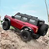 New 1:10 Hb R1001 Bronco Simulation Rc Climbing Car Remote Control Model Awd Off-road Car Toys Compatible 2s 3s All-metal Gears 5