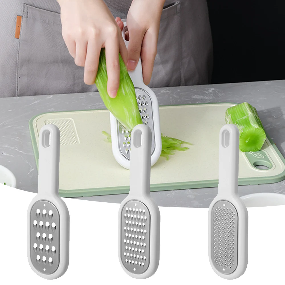 

3pcs/Set Vegetable Grater Stainless Steel Multipurpose Slicer Cutter Fruit Potato Chopper Carrot Grater Kitchen Accessories