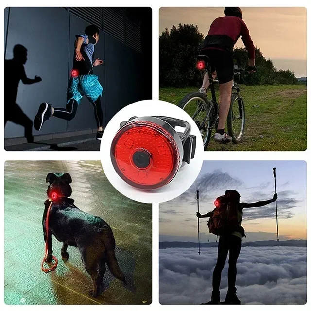 1-5Pcs LED Light Dog Collar Night Walking Pet Cat Glowing Pendant Safety Luminous Collar Dog USB Rechargeable 3 Modes Flashlight 2