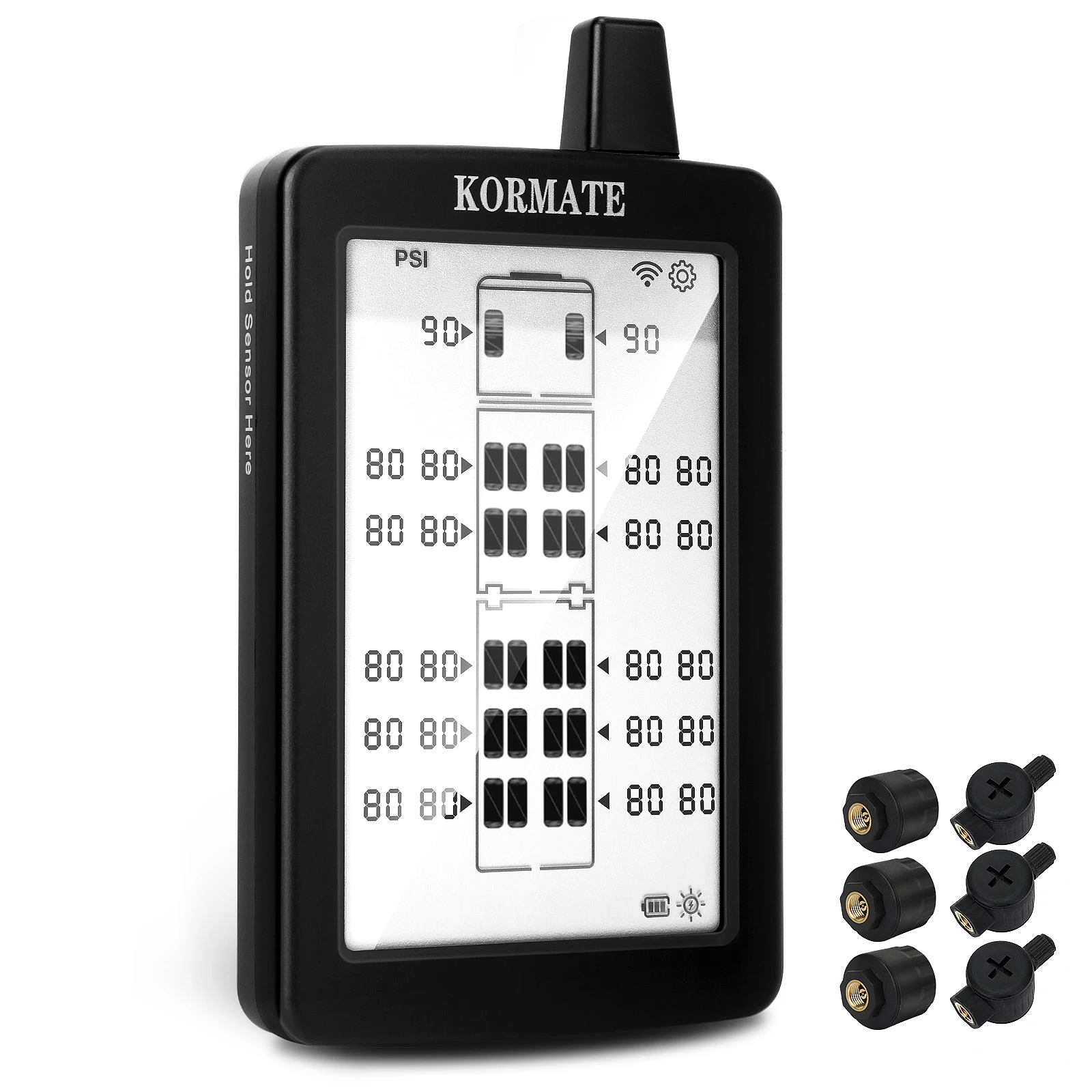 Tire Pressure Monitoring System Display All Tires Pressure And Temp Simultaneously Including Repeater car tire pressure monitor car tire pressure sensor