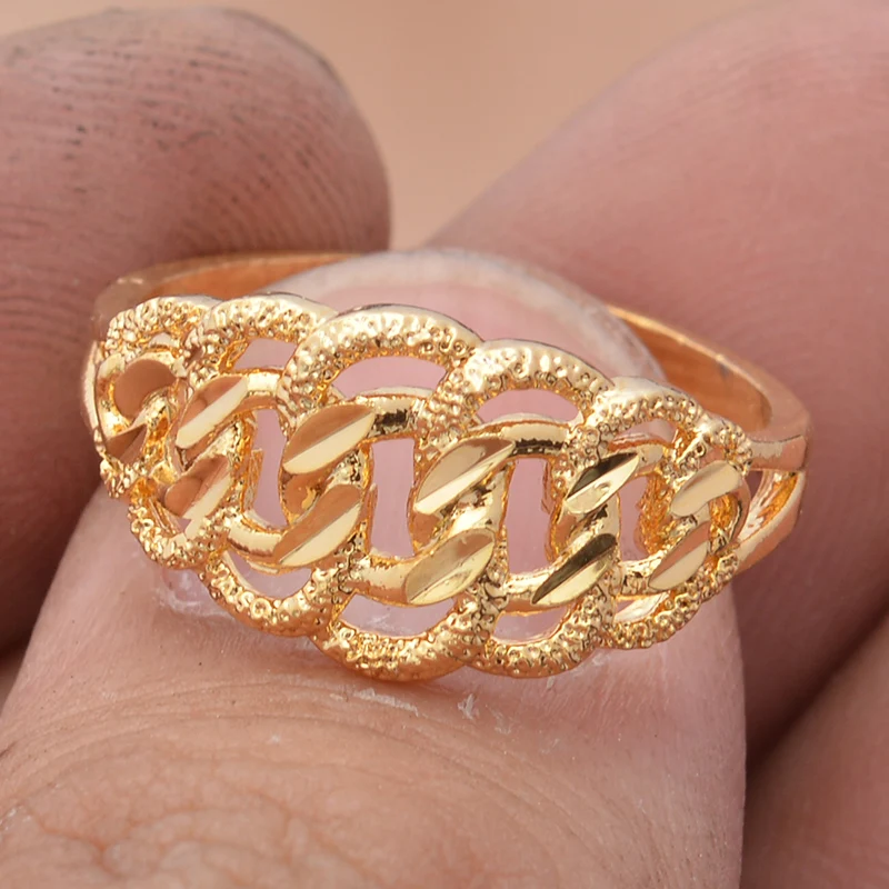 Gold Color Middle Eastern Folk-Custom Ring