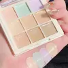 9-Color Flawless Concealer Palette - Waterproof, Sweatproof, Full Coverage - Corrects Spots, Acne, Dark Circles, Tear Grooves - 1