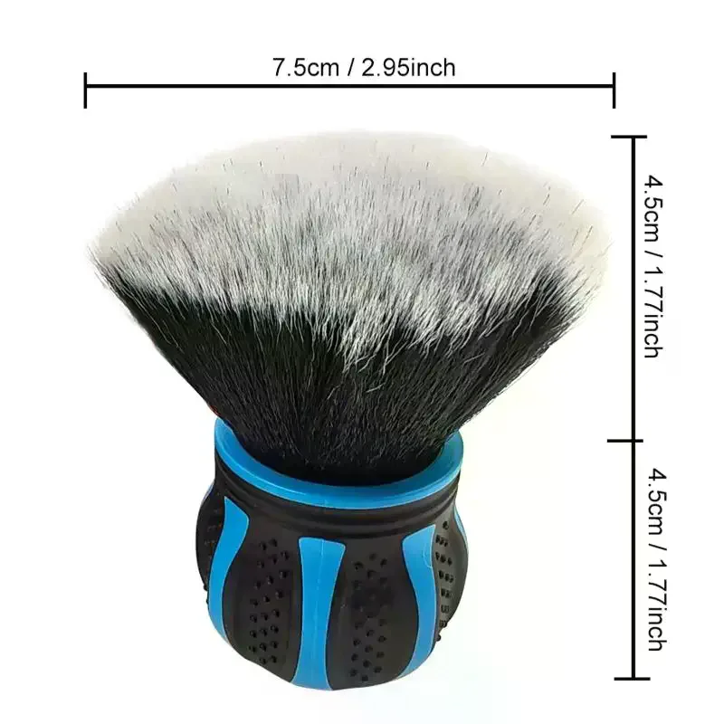 1pcs 소형 다목적 디테일링 브러쉬 먼지 제거 또는 내부 및 섬세한 표면 세척용 부드러운 브러쉬 자동차 청소 도구