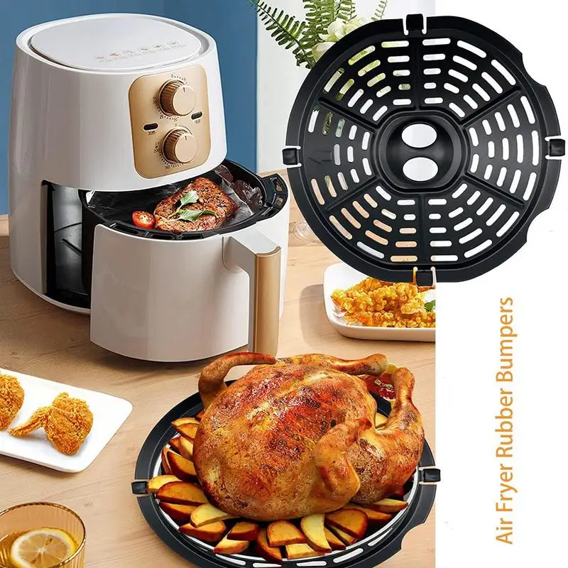 Air Fryer Rubber Bumpers - Silicone Protective Feet For Trays, Scratch Prevention, 4/10/20 Pcs - View #4