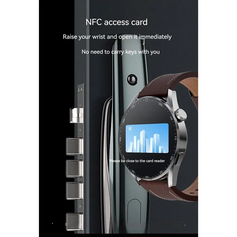 Zd3   Ʈ ġ 1.5 ġ ũ  ȣȯ ȭ NFC Ai   ǰ ͸ Smartwatch