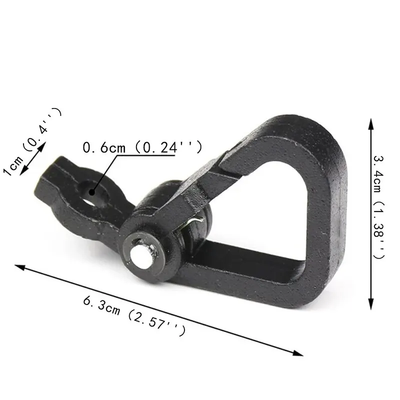 Motorcycle Spring Clip Snap Hook Luggage Helmet Bottle For Motorbike/Scooter/Dirt Bike/ATV/Quad Aluminum Alloy Moto Accessories