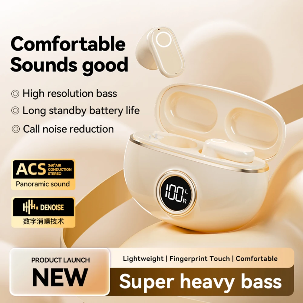 144 Languages Intelligent Translate Earbuds 99% Accuracy AI Translation Ideal for Travel and Business