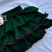 Y2K Spicy Girl Subculture Punk Girl Anti exposure Half length Skirt Harajuku Style Trend Pumpkin Short Skirt Cake Puff Skirt - Image 6