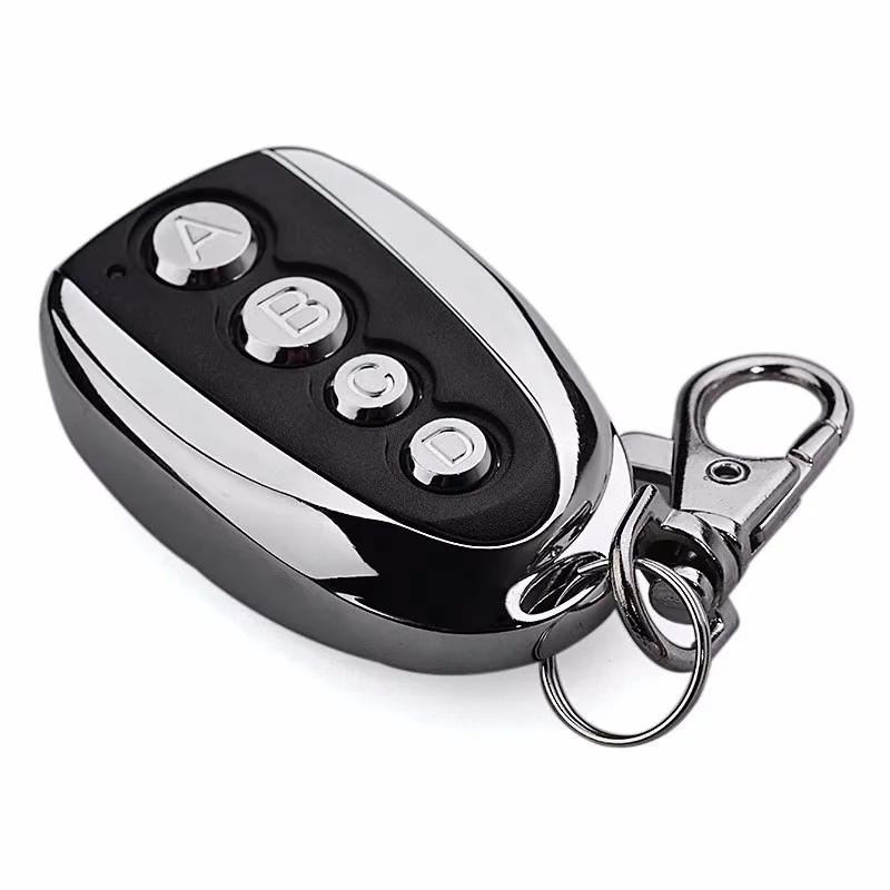 universal wireless remote control 4 button ABCD rolling code HCS301 433 ...