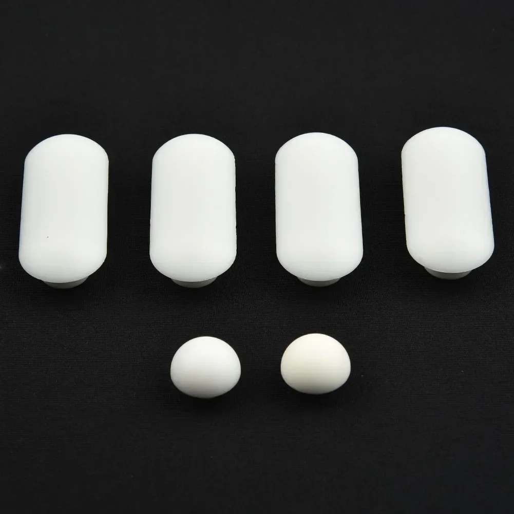 Toilet Cover Cushion Toilet Lid Accessories Universal Seat Buffers Pack-White Stop Bumper Home Furnishings toilet seat accessories