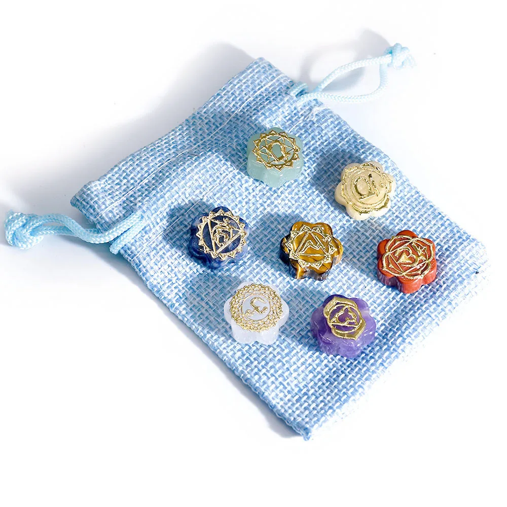 Stampo In Silicone Per 7 Chakra - 2 Pezzi Per Creare Pietre In Resina Epossidica, Simboli Rune E Lettere - Per Candele Artigianali E Decorazioni Casa - Foto 2