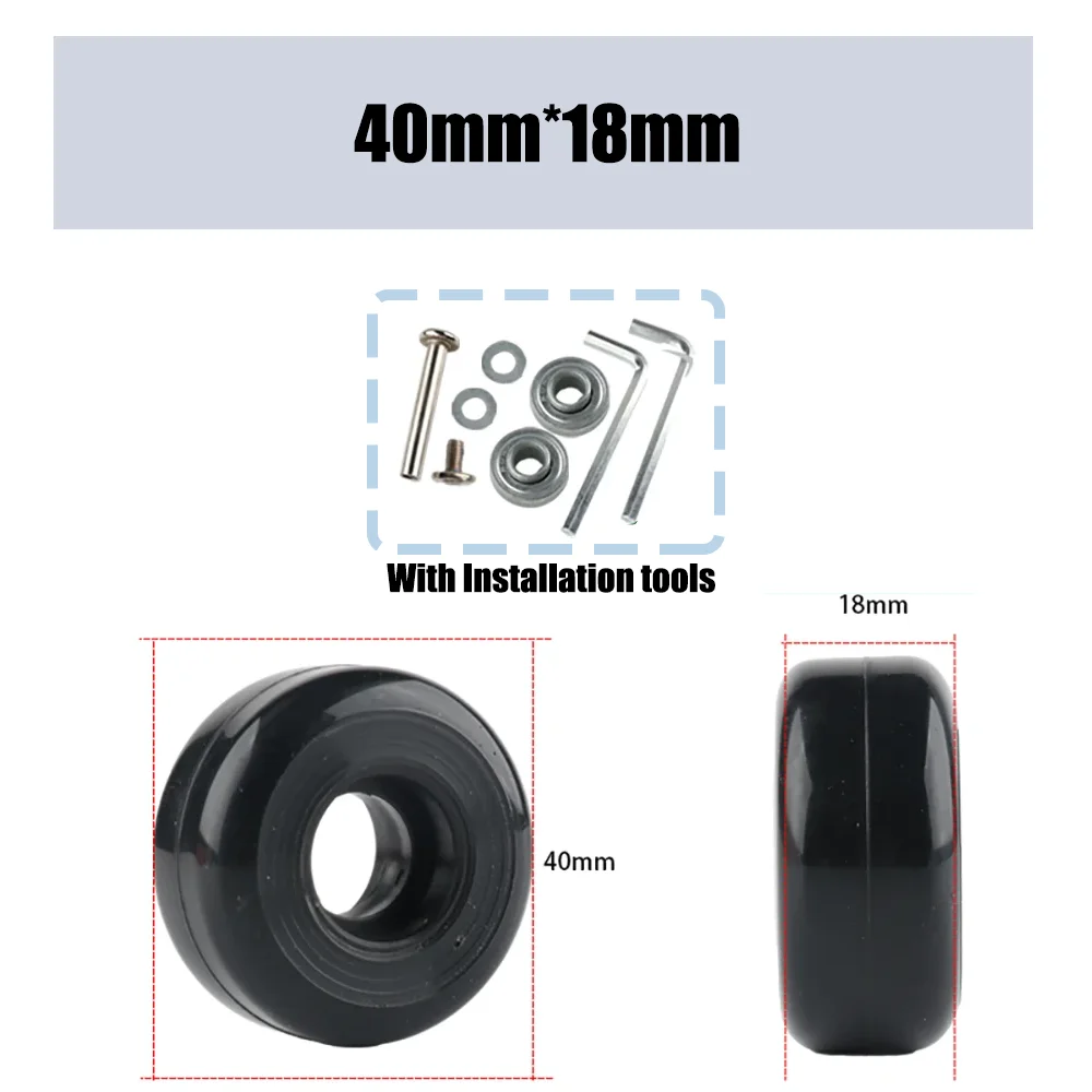 Suitable For Samsonite For French Ambassador For American Tourister Trolley Suitcase Wheel Bearing Suitcase Infused Aircraft Rim