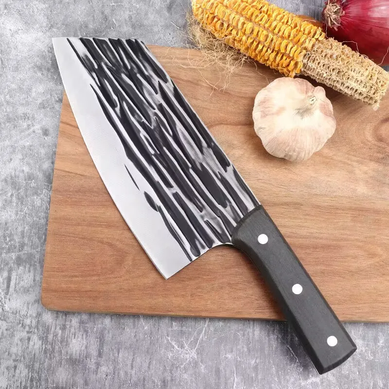 

Forged Kitchen Knife Chinese Chef Meat Slicing Cleaver Vegetables Cutting Fish Fillet Knives Stainless Steel Cooking Tools