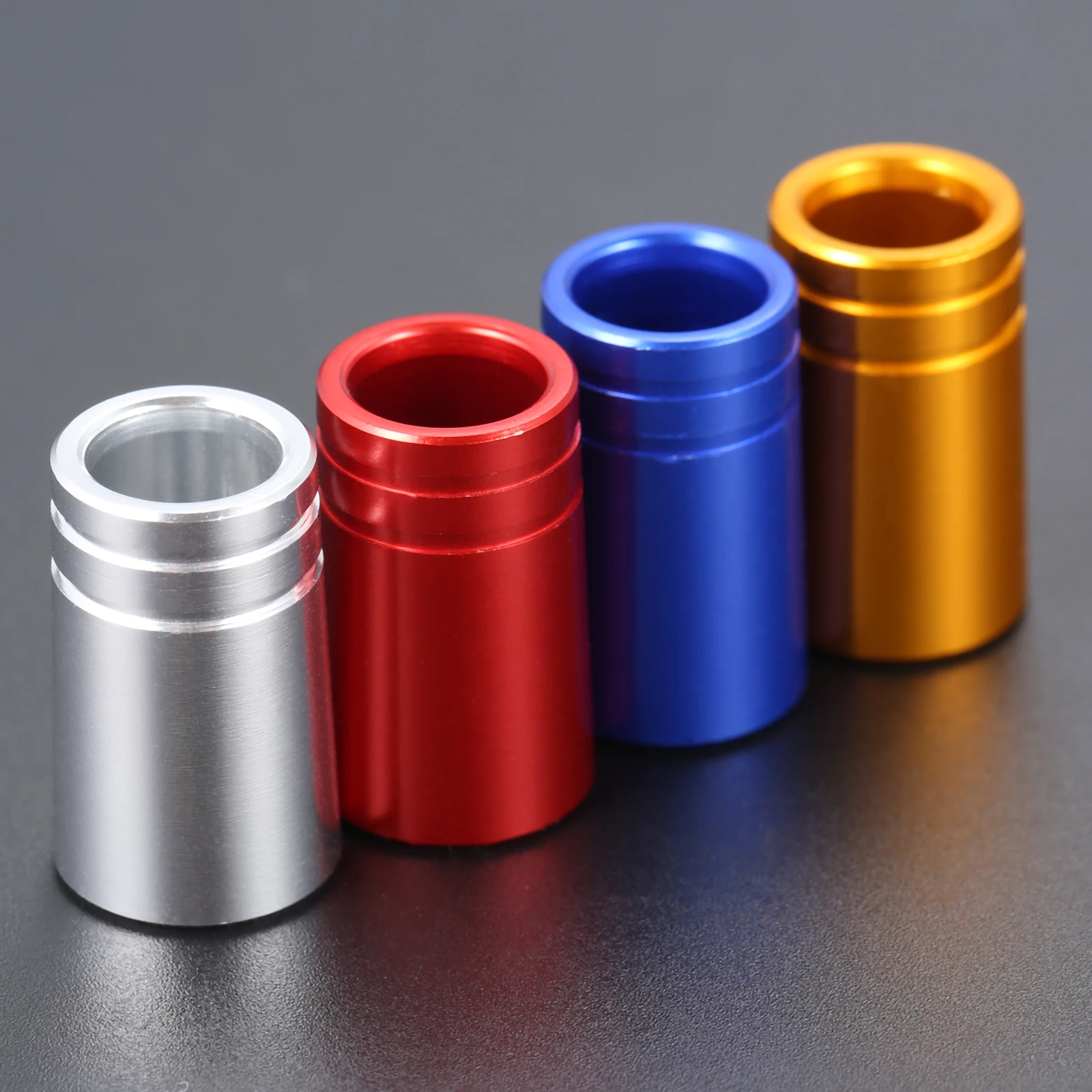 10Pcs/lot Golf Club Ferrules for 0.335,0.350 or 0.370 tip irons shaft Aluminum Sleeve Ferrules Driver Shaft Ball Connection Ring 5